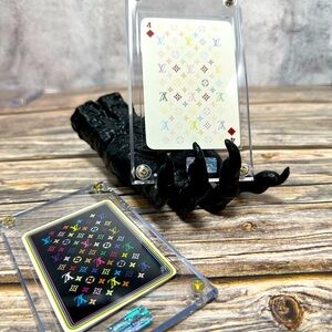 Louis Vuitton x Takashi Murakami Noir S/S 2003 Playing Card 4 Diamond Ltd​​​